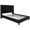 Flash Furniture Full Size Black Fabric Platform Bed & Mattress HG-BM10-38-GG - alternate 6